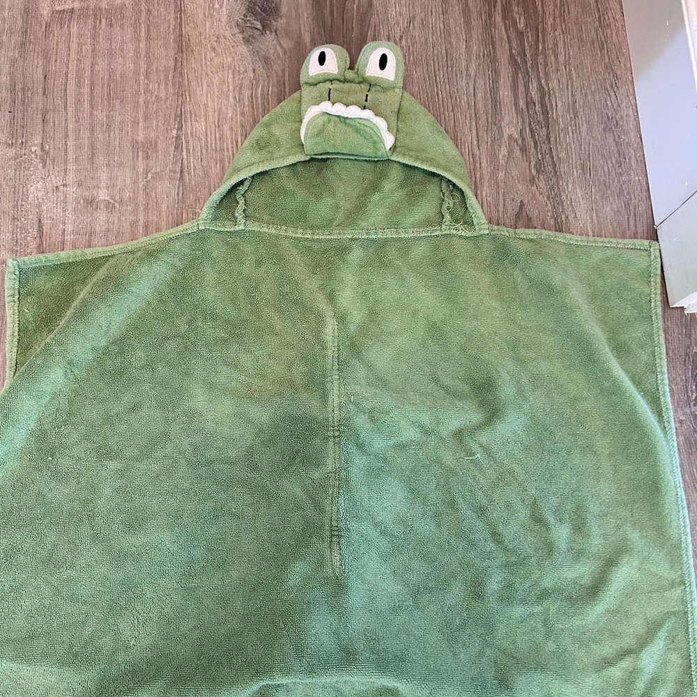 Pottery Barn Kids Soft Green Towel